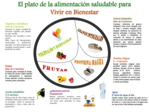 Nutrición y bienestar: Controla tus porciones y pierde peso con «El Plato de la Alimentación para Vivir en Bienestar»
