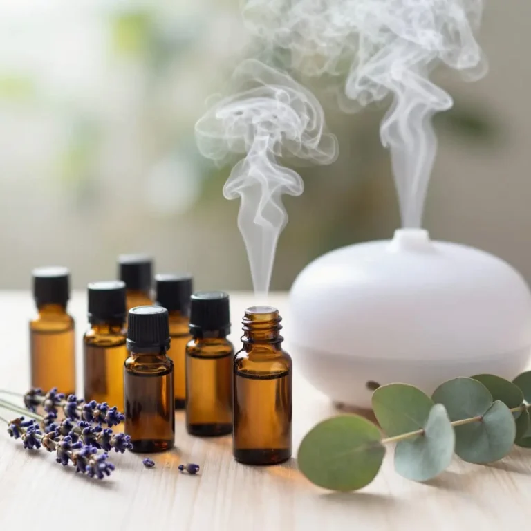 Aceites esenciales utilizados en aromaterapia para el bienestar