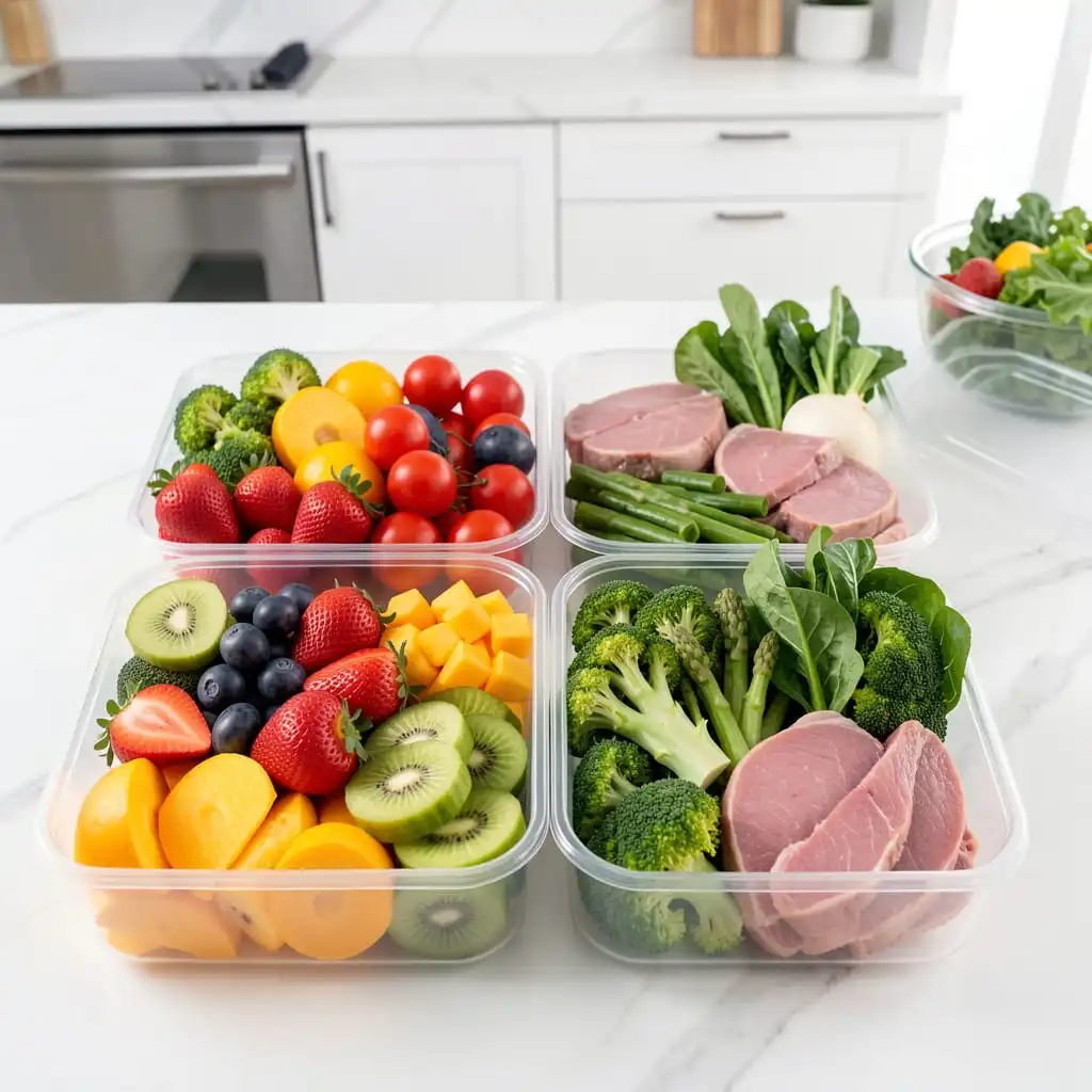 saludable organizado para toda la semana